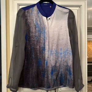 Sheer Elie Tahari blouse